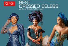 See The Best Dressed Celebs At Kemi Adetiba’s Marriage