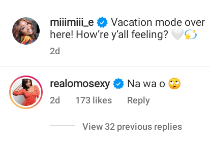 Omotola Jalade-Ekeinde's Daughter, Meraiah Flaunts Her Bikini Body Online...And The Mother Reacts 2