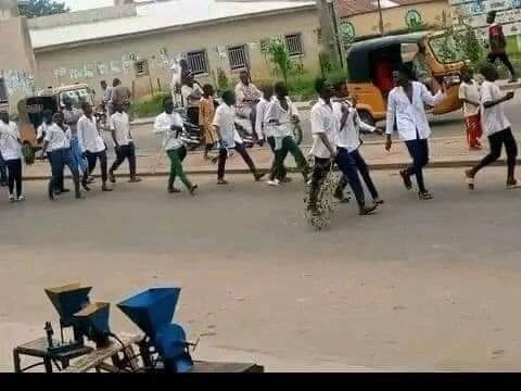 Bauchi Students Protest Separation Of Boys From Girls In Their Schools 1