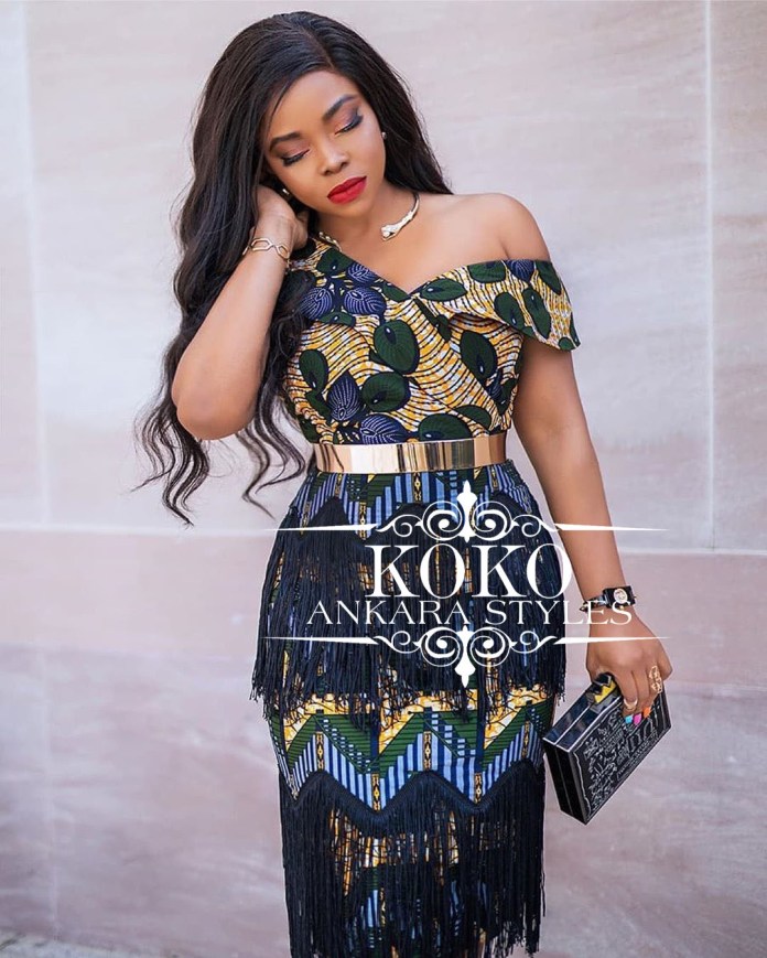 Never Go Out Of Style In These Ankara Fringe Diva Styles 9