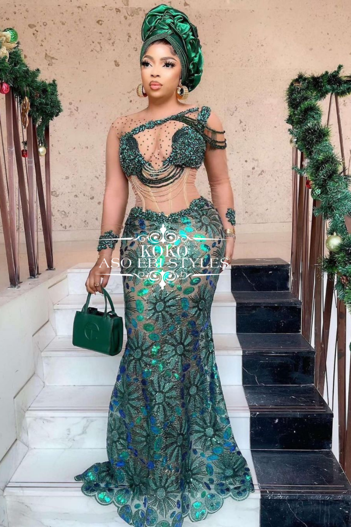 Flaunt Your Hour Glass Figure In These Sexy Aso Ebi Gown Styles 1