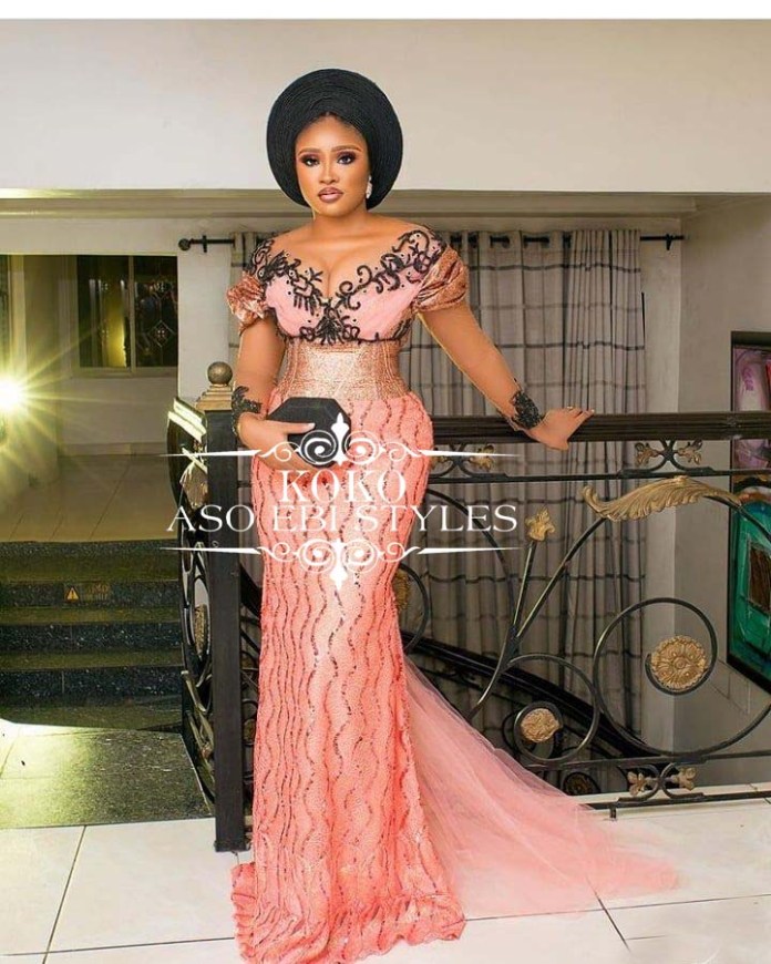 Flaunt Your Hour Glass Figure In These Sexy Aso Ebi Gown Styles 3