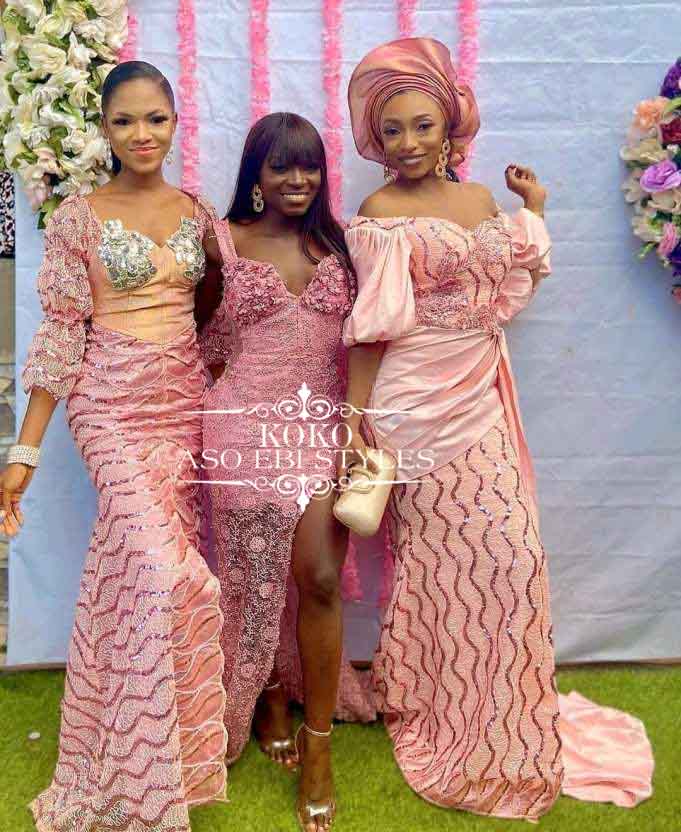 Feel Sexy Everyday In These Peng Pink Aso Ebi Styles 4