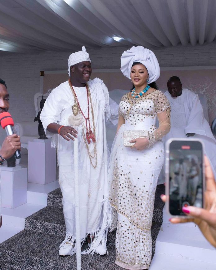 Ooni's Third Wife Thanks Him For Making Her 7-Year-Old Dream Come True 1
