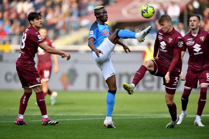 Napoli's Victor Osimhen To Return For Champions League Second Leg As Bennacer's Goal Gives Milan Narrow Lead 4
