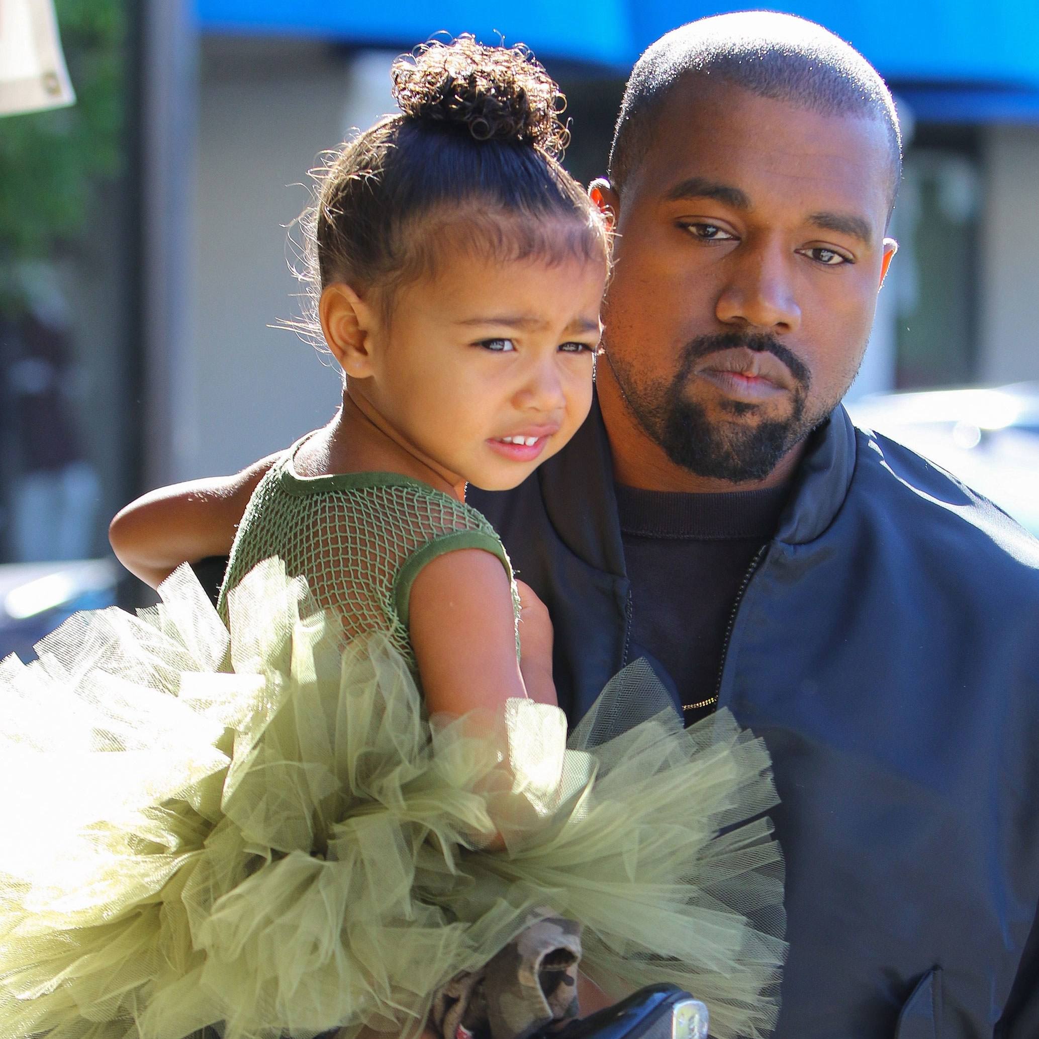 Kanye West Bans Daughter From Wearing Makeup And Crop Tops, Kim Reacts