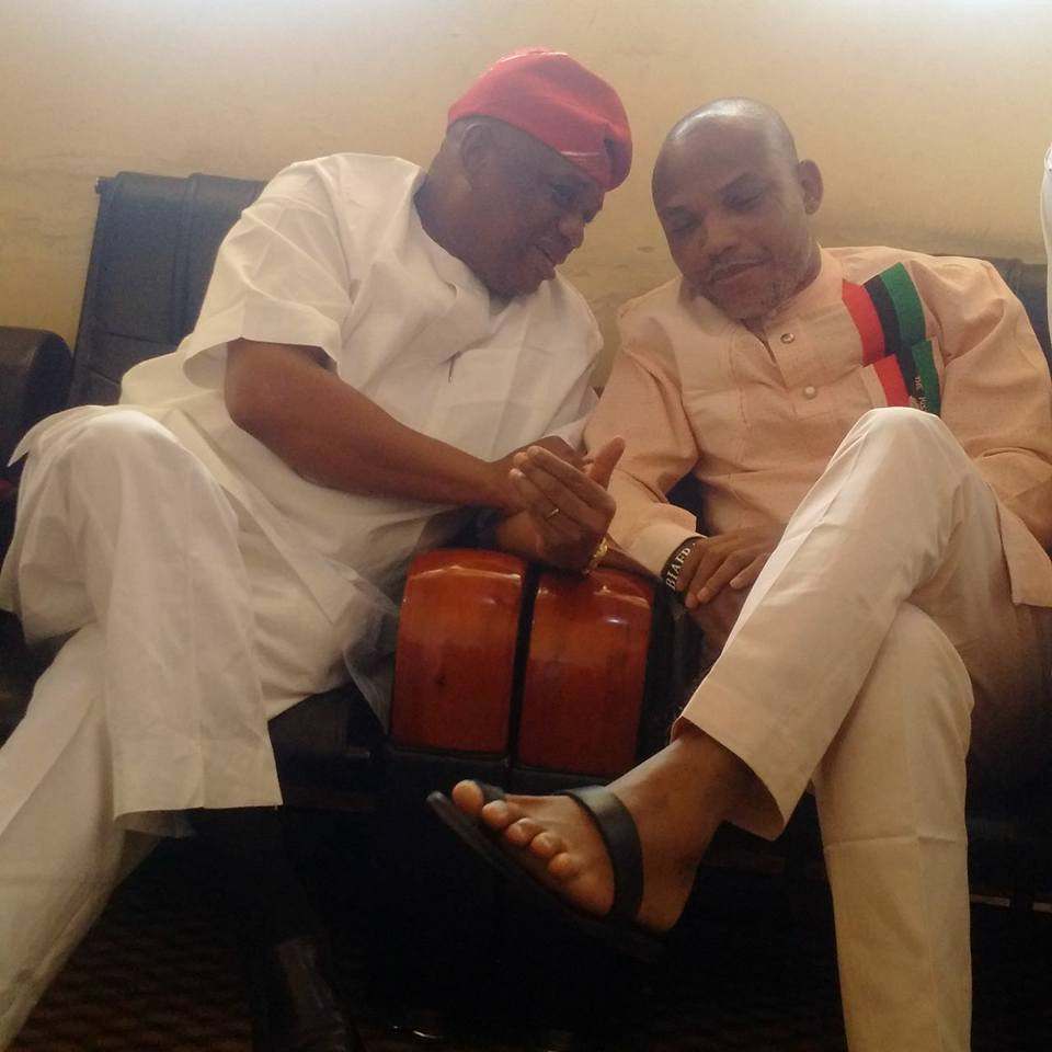 Biafra: Nnamdi Kanu’s Lawyer, Ejiofor Is Angry Because He Was Not Around To Listen To My Conversations With IPOB Leader – Orji Kalu