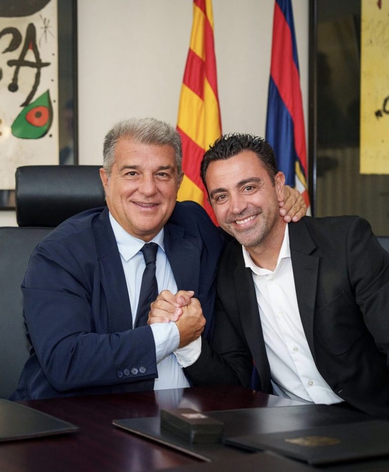 Xavi Signs New Contract Extension With Barcelona