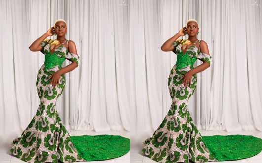Anna Ebiere Banner Serves Outfit Inspiration In Trendy Bodycon Dress